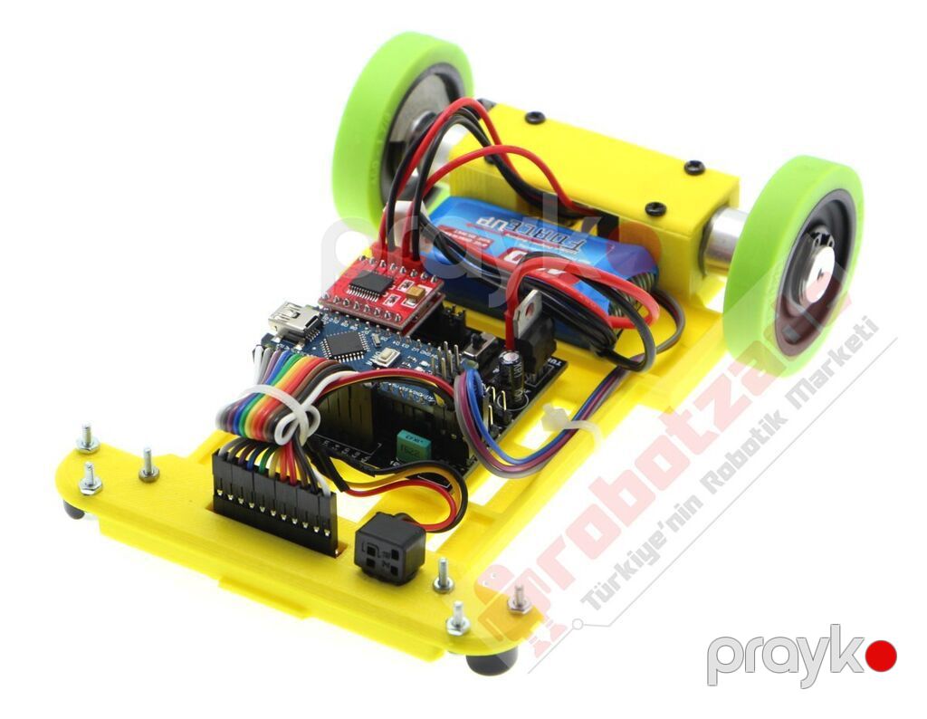 Kateqoriya: Robot Dəstləri Xətt İzləyən Robotlar Məhsul: GinBot — Oyuncaq figuraları, Bakı (3)