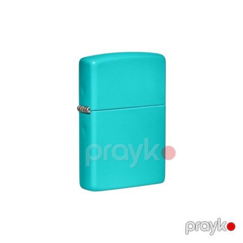 Alışqan Zippo Flat Turquoise Pocket Lighter — Bakı