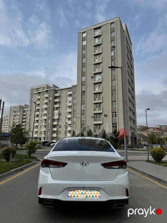 Hyundai Sonata, 2.0 L, 2018 il, 103 400 km — Avtomobillər, Bakı (4)