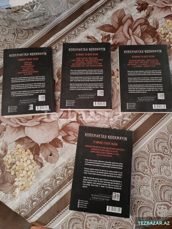 4 Ədəd Qorxu Janrda Kitab Seti — Digər, Bakı (2)