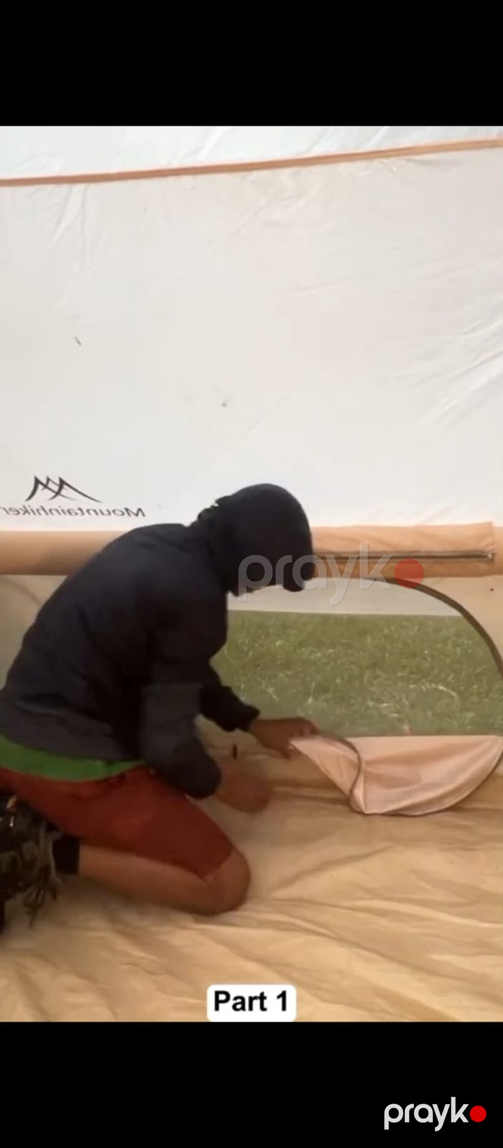 Şişmə karkaslı, tam suya davamlı kamp çadırı - Növ: şişmə dirəkli — Çadırlar, Bakı (2)