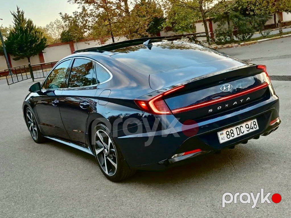 Hyundai Sonata, 1.6 L, 2022 il, 61 000 km — Avtomobillər, Bakı (12)