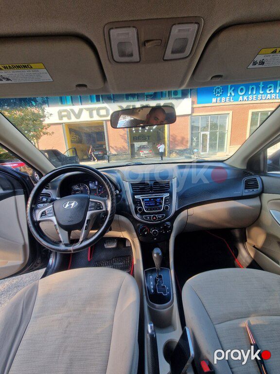 Hyundai Accent, 1.6 L, 2017 il, 201 168 km — Avtomobillər, Bakı (4)