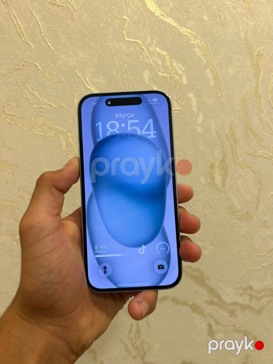 Apple iPhone 15 Blue 128GB/6GB — Smartfonlar, Bakı (2)