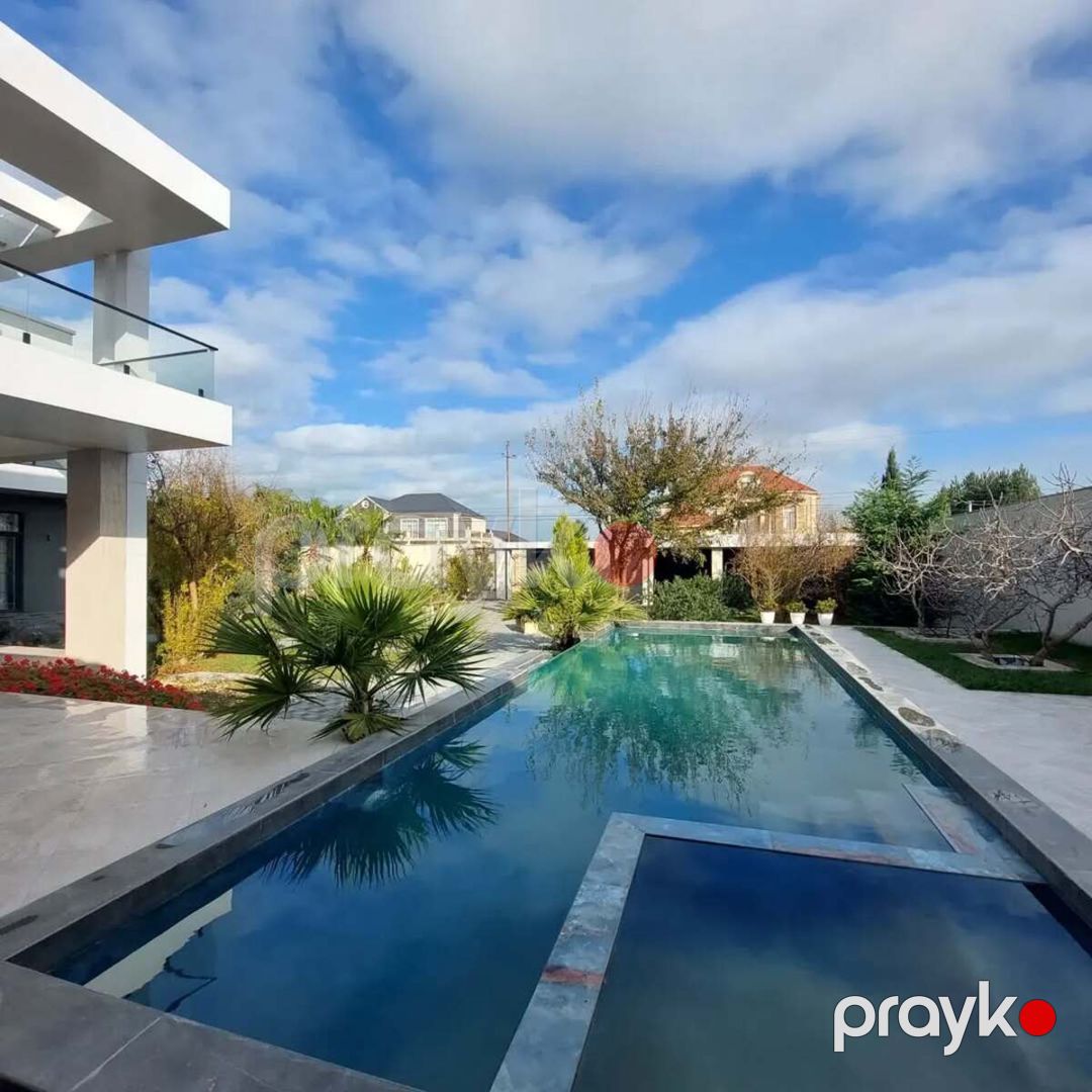 İcarəyə verilir 5 otaqlı həyət evi/bağ evi 540 m² — Ev, villa, Bakı (2)