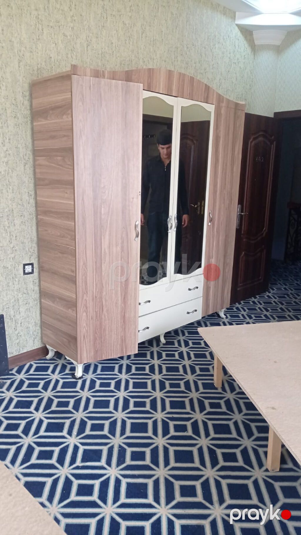 Dolab 3 gözlu 2 sürməli — Şkaflar, Bakı (3)