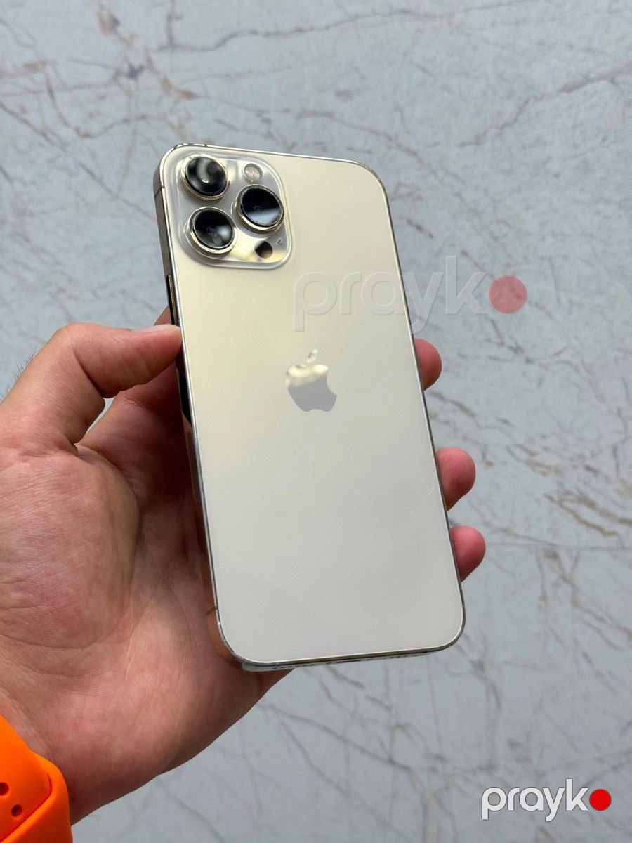Apple iPhone 13 Pro Max Gold 256GB/6GB — Smartfonlar, Bakı (2)