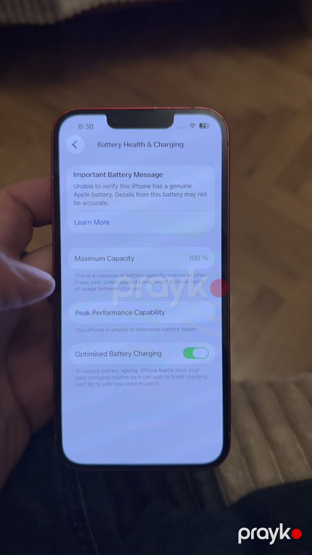 IPhone 13, 128 GB, Qırmızı, Face ID — Apple iPhone, Bakı (3)