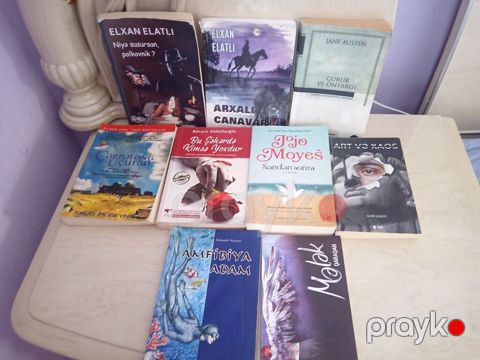Satılır: müxtəlif janrlarda 10 kitab toplusu(ümumi 80manat edir — Masazır