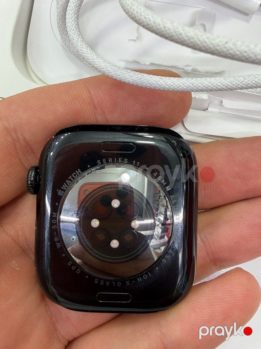 Apple Watch Series 11 Aluminum Jet Black 46mm — Ağıllı saatlar və biləkliklər, Bakı (3)