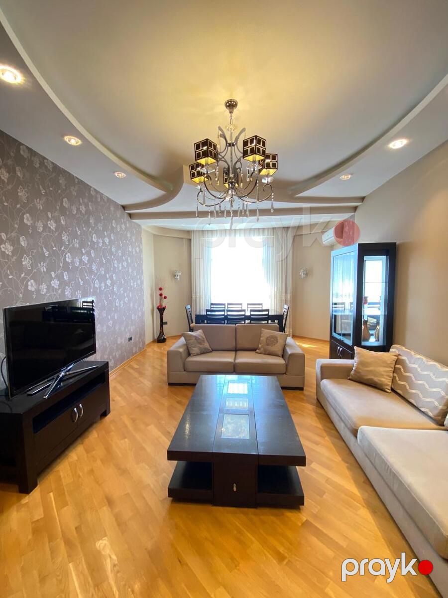 İcarəyə verilir 3 otaqlı yeni tikili 130 m² — Mənzil, Bakı (6)