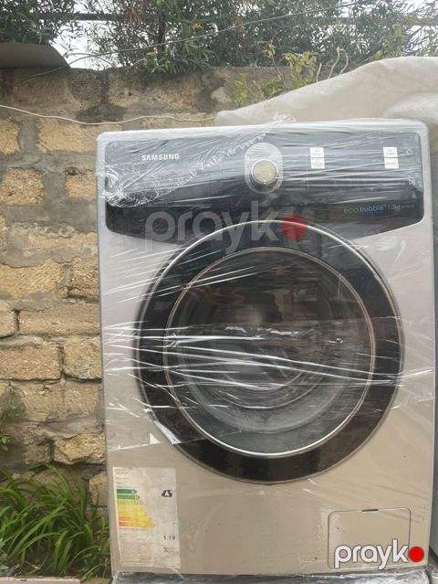 Samsung eco bubble 7 kq paltaryuyan tam işləkdi qiymət 240m ünvan — Bakı