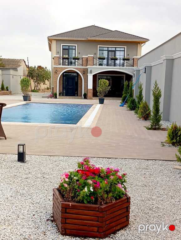 Satılır 5 otaqlı həyət evi/bağ evi 210 m² — Ev, villa, Bakı (5)