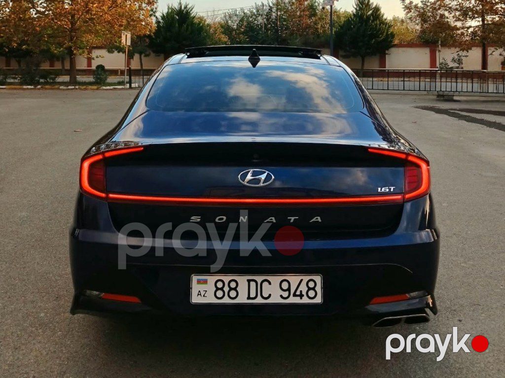 Hyundai Sonata, 1.6 L, 2022 il, 61 000 km — Avtomobillər, Bakı (7)