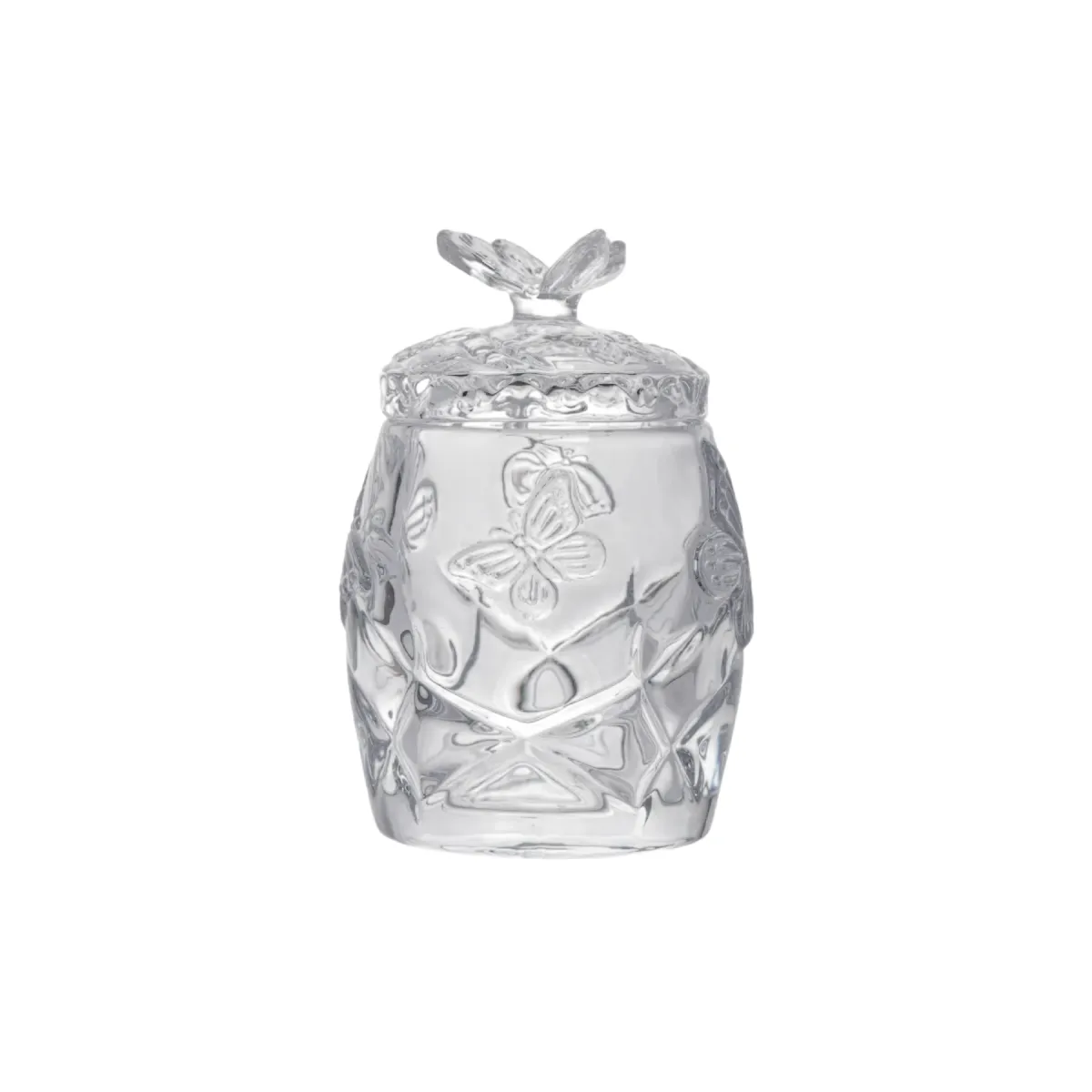 Şəkər qabı Anna Lafarg Butterfly, şüşə, 17х12 sm (ANLAF-HY-9907-0) — Bakı