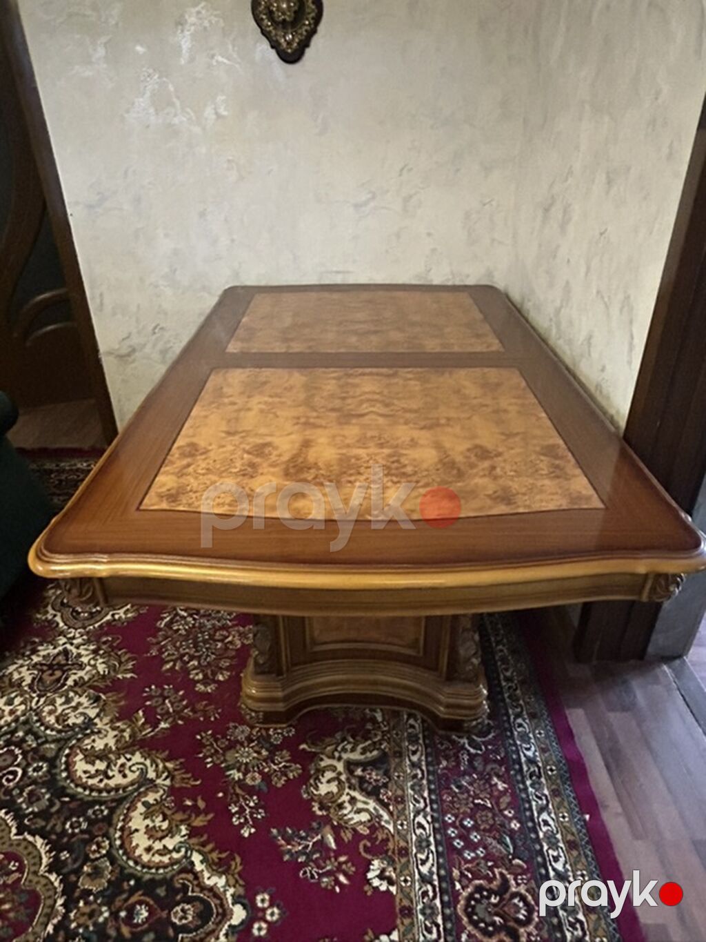 Təbii qoz ağacından Hazırlanmışdır bərkliyi və böyüklüyü ilə seçilən — Masalar, Digah (3)