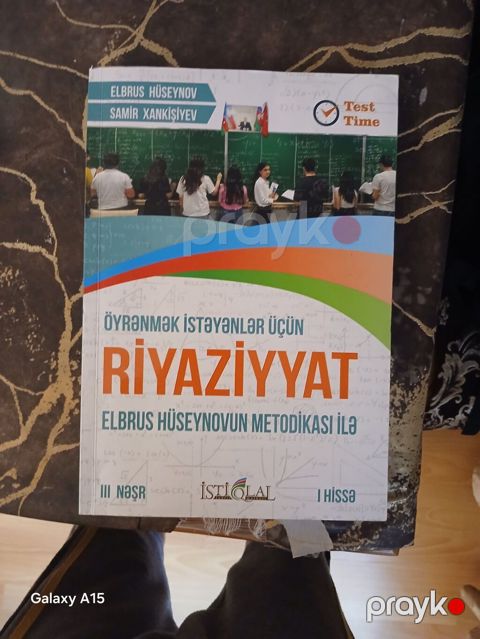 Riyaziyyat 9-11 üçün Elbrus Hüseynov içi tərtəmizdir nöqtə ruçka izi — Xırdalan