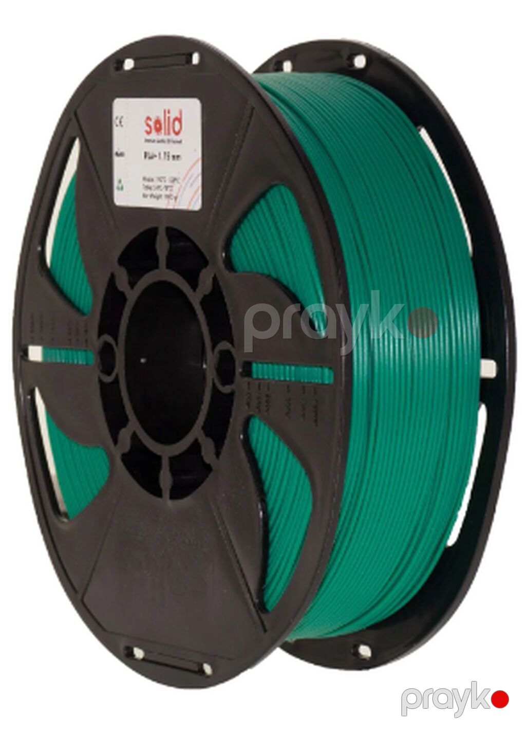 Solid Filament PLA Plus Yaşıl – 1 kq (1.75 mm) 3D basqılar üçün — İstehlak malları və aksesuarlar, Bakı (4)