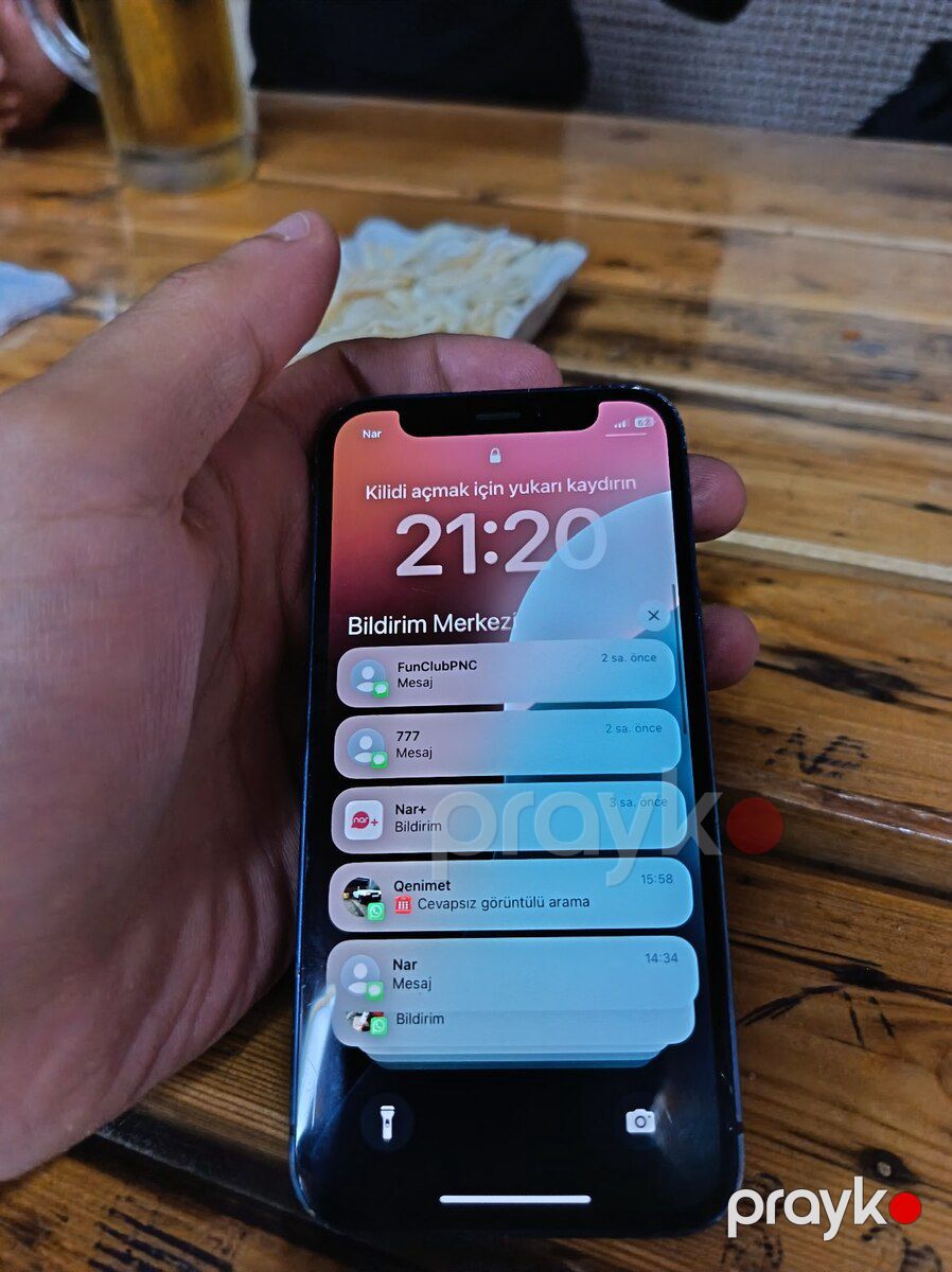 Apple iPhone 12 Mini Blue 64GB/4GB — Smartfonlar, Bakı (5)