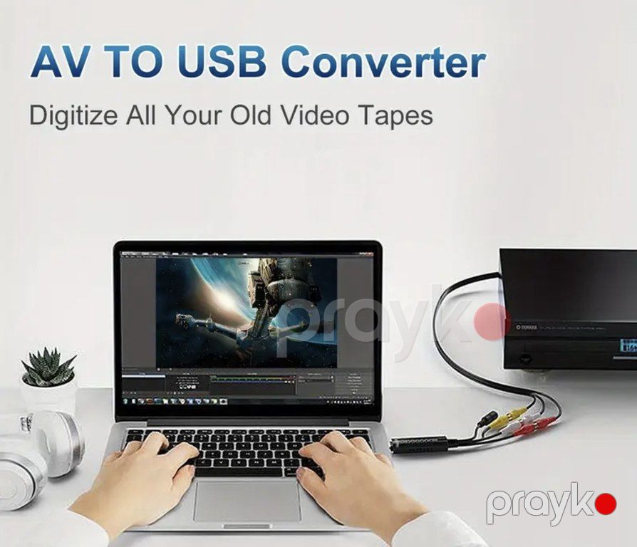 VHS to digital converter (rəqəmsal çevirici) — Foto və video texnikası, Bakı (3)