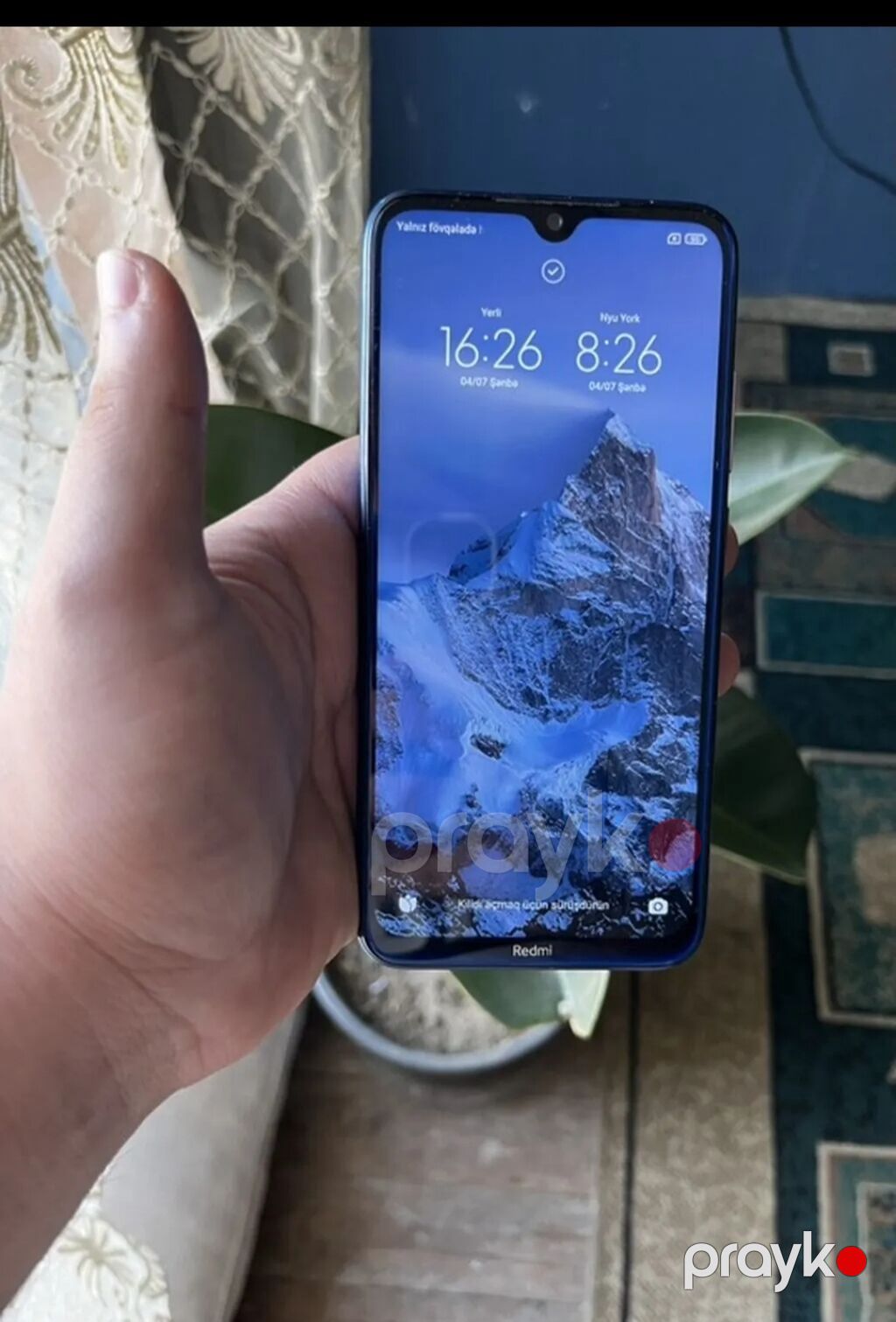 Redmi Note 8T, 128 GB, rəng - Mavi, Barmaq izi — Xiaomi, Digah (4)