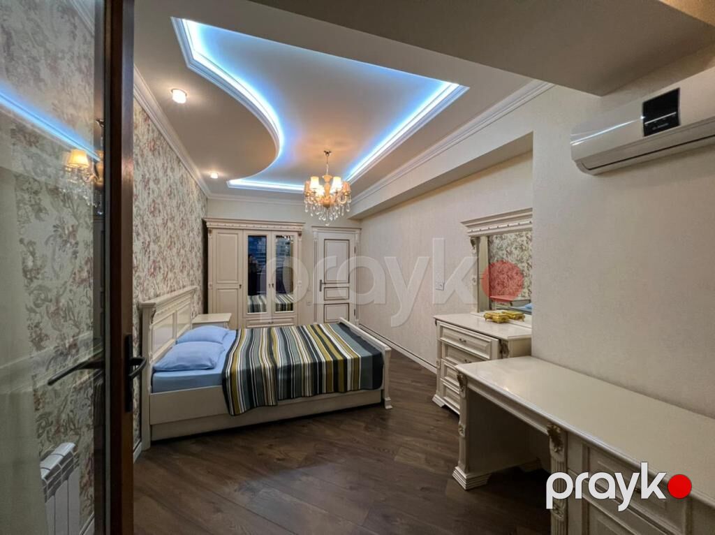 Premium dizaynlı mənzil – dəniz mənzərəli - Plan: geniş qonaq otağı — Mənzil, Bakı (9)