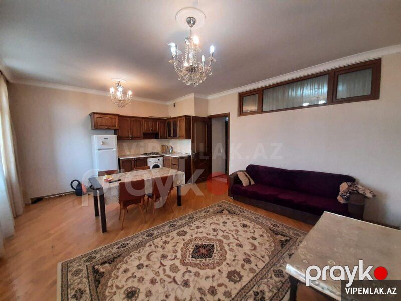 Nərimanov rayonunda 2 otaqlı Yeni tikili Kirayə verilir, 65 m² — Mənzil, Bakı (4)