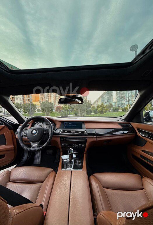 BMW 750, 4.4 L, 2012 il, 183 300 km — Avtomobillər, Bakı (8)