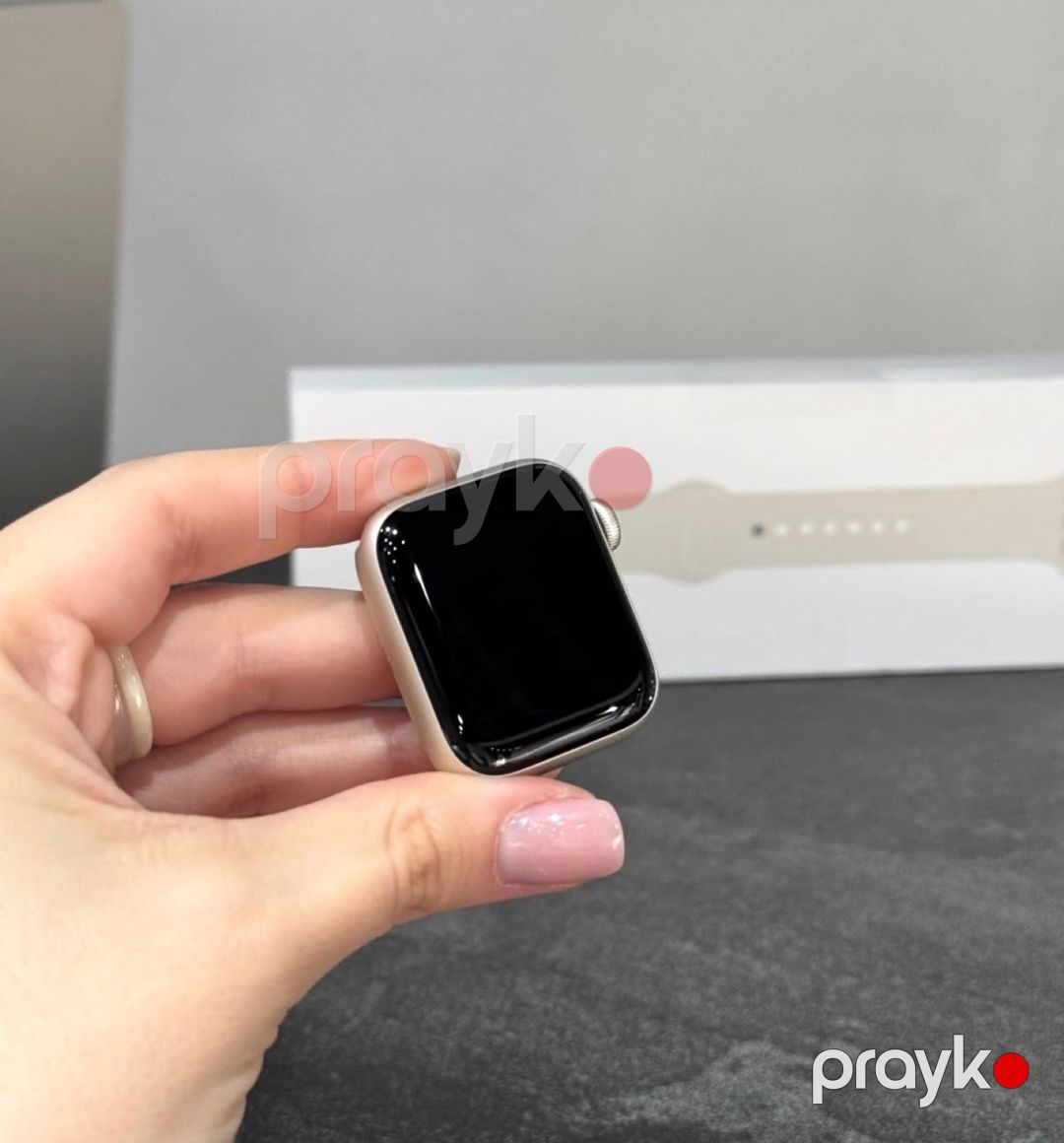 Apple Watch SE 2 Starlight 44mm — Ağıllı saatlar və biləkliklər, Bakı (3)