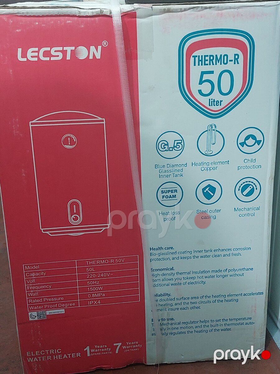 Lerston Thermo-R 50V elektrik su qızdırıcısı — Təmir və inşaat, Bakı (2)