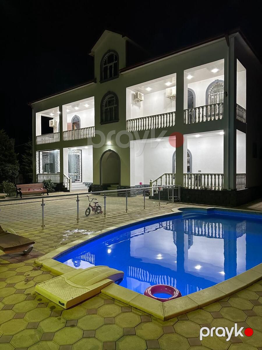 Satılır 8 otaqlı həyət evi/bağ evi 450 m² — Ev, villa, Bakı (6)