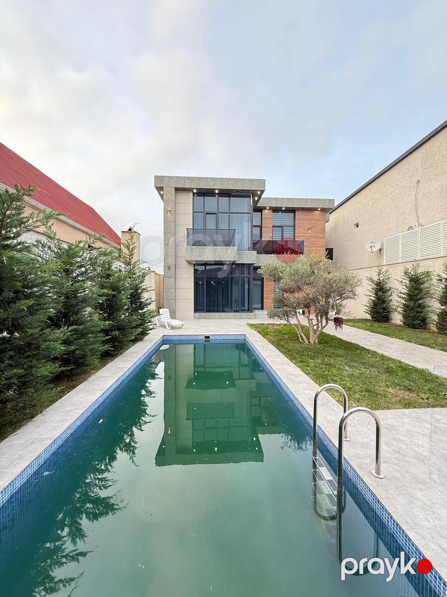Satılır 4 otaqlı həyət evi/bağ evi 250 m² — Ev, villa, Bakı (5)