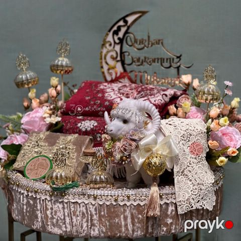 Bej Rəngli Qurban Xonçası — Bakı