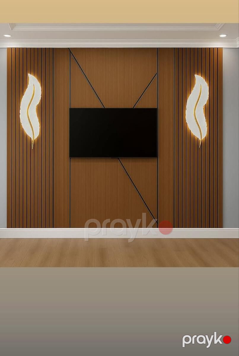 Bambuk Görünüşlü Dekorativ Panel — Təmir və inşaat, Bakı (8)