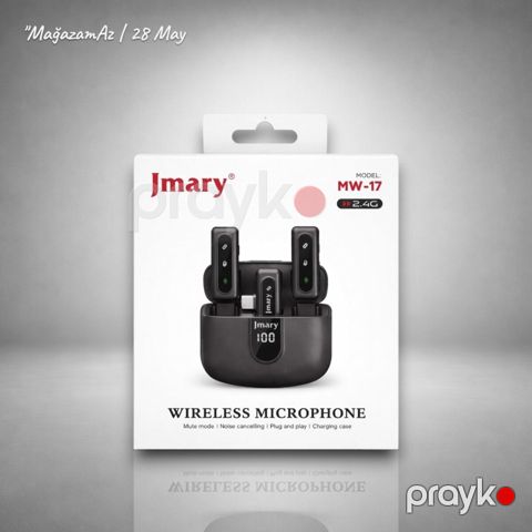 Simsiz Mikrofon Jmary MW-17 Type-C — Bakı