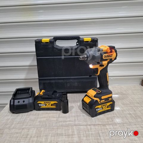 Dewalt akkumulyatorlu zərbəli bolt açan dəsti Xüsusiyyətlər