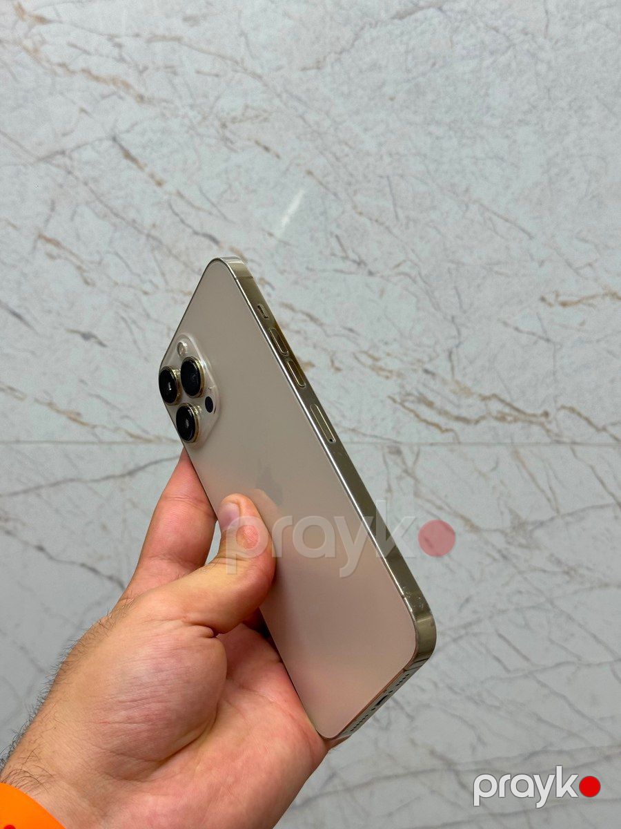 Apple iPhone 13 Pro Max Gold 256GB/6GB — Smartfonlar, Bakı (7)