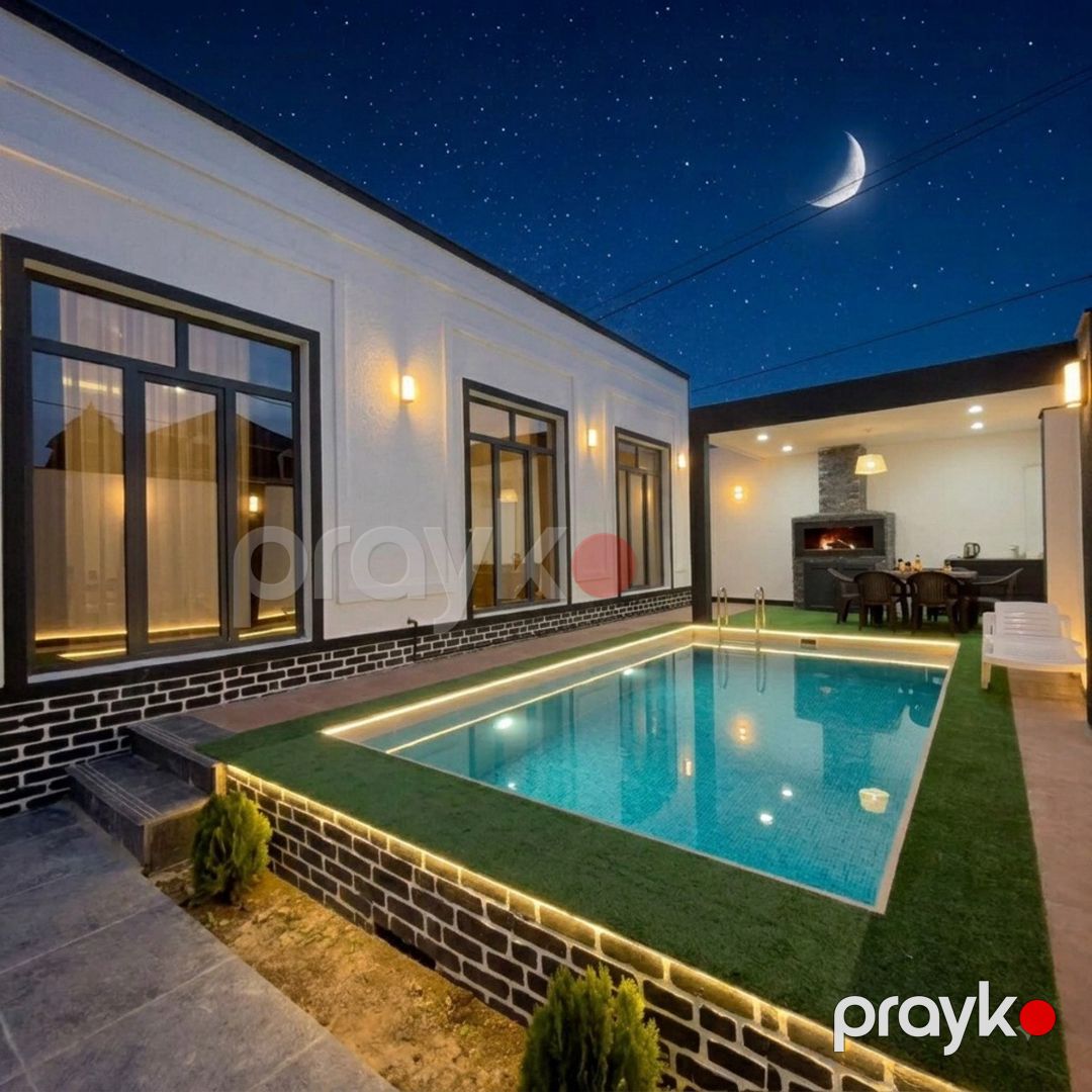 Satılır 4 otaqlı həyət evi/bağ evi 150 m² — Ev, villa, Bakı (6)