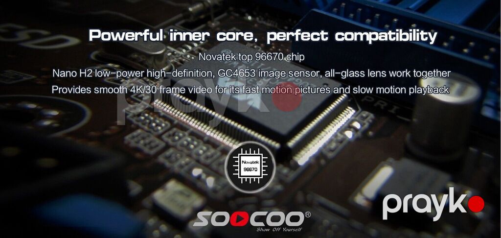 Action Camera Soocoo S20+ (4K) — Velosipedlər, Bakı (8)