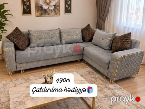 Divan satılır çatdırılma daxil 490₼. Açılır bazası var.Ünvan — Mehdiabad