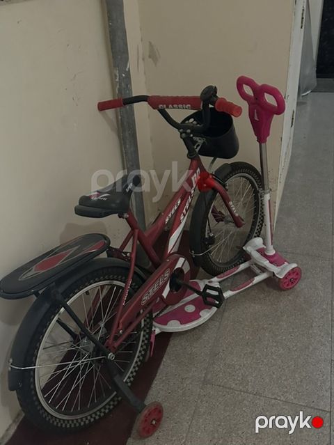Uşaq velosipedi və skuter dəsti bir yerde 40 manata — Bakı