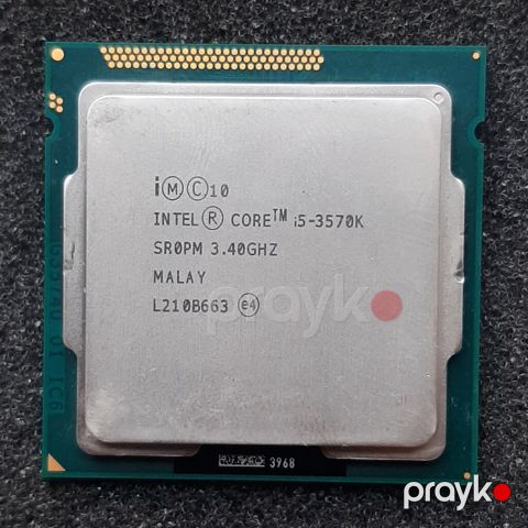 Processor - CPU Intel İ5-3570K - 45 AZN (LGA 1155 soket) (4 nüvə — Bakı