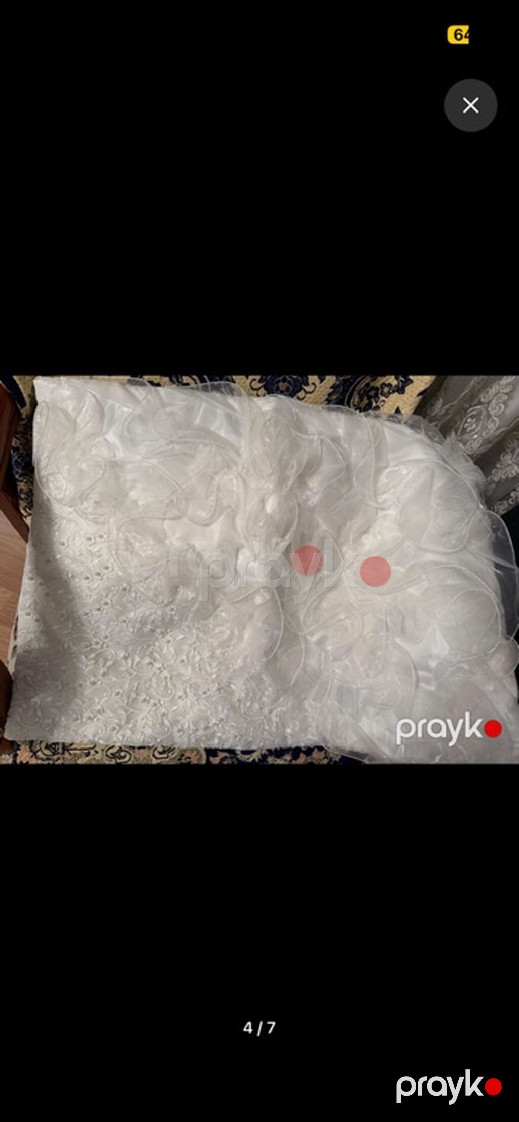 Yataq üçün Yeni rəng - Ağ Yataq örtüyü — Örtüklər və çarşavlar, Gəncə (4)