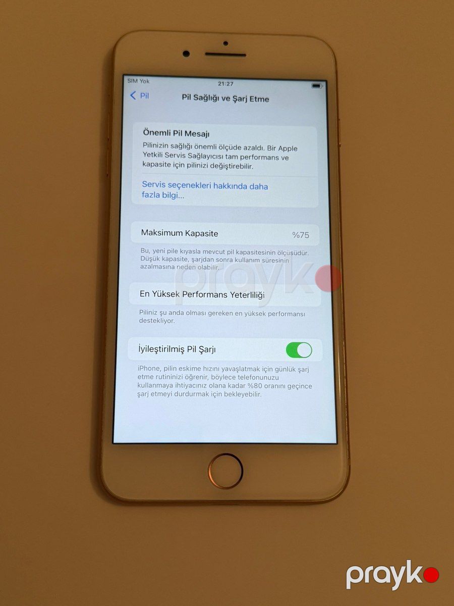 Apple iPhone 8 Plus Gold 64GB — Smartfonlar, Bakı (6)