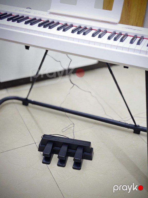 Elektro piano "Allegro, AG -5188 White Folding Piano" — Musiqiə alətləri, Bakı (10)
