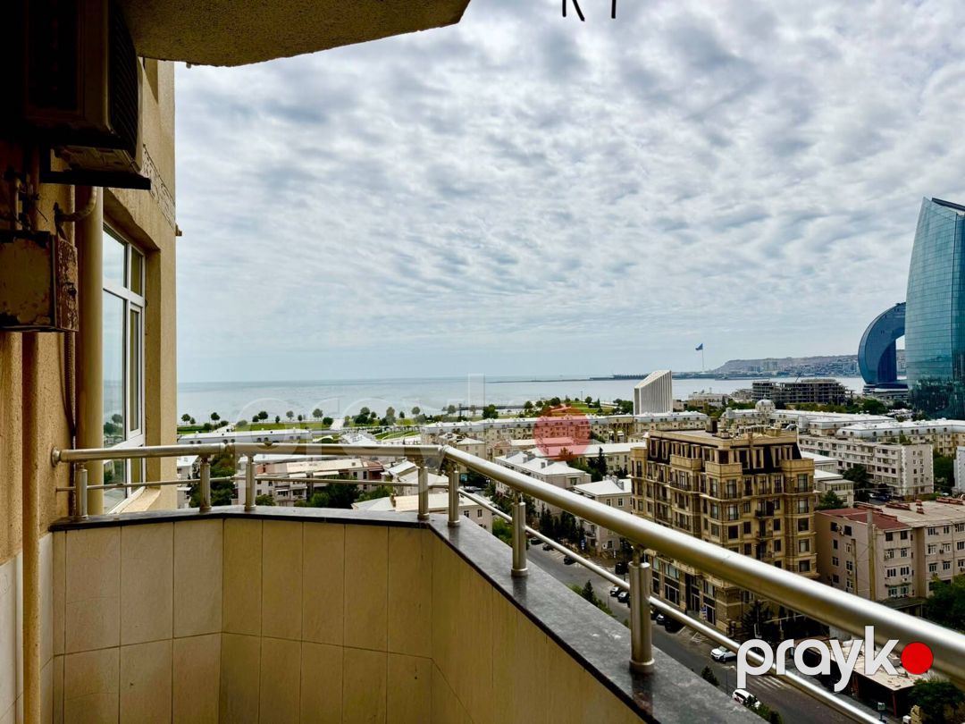 İcarəyə verilir 3 otaqlı yeni tikili 131 m² — Mənzil, Bakı (10)