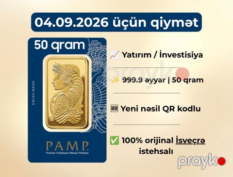 "Pamp" Qızıl külçə — Bakı