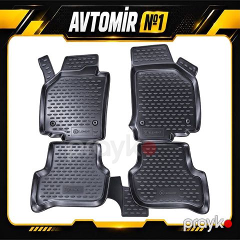 Seat Leon 2005-2013 üçün salon rezin ayaqaltı Seat Leon 2005-2013 — Bakı