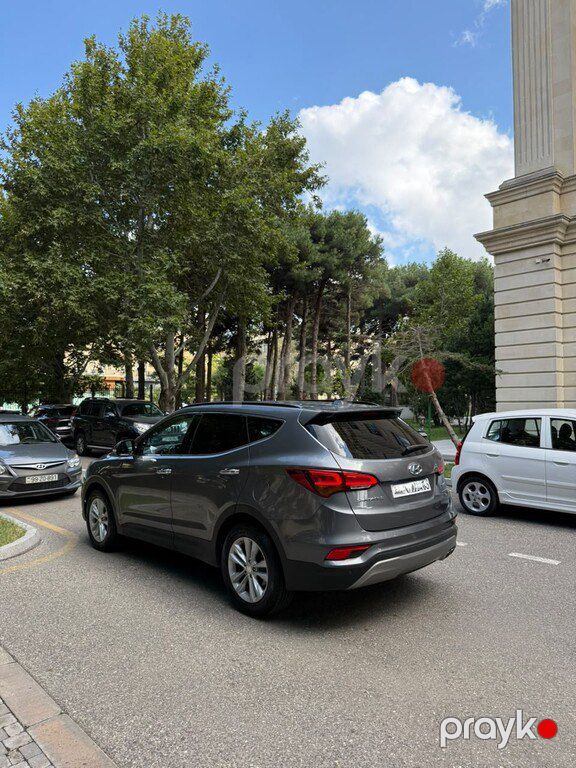 Hyundai Santa Fe, 2.0 L, 2016 il, 241 000 km — Avtomobillər, Bakı (4)