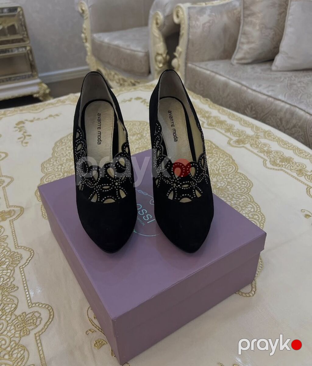 Qadın klassik ayaqqabısı – Avante Moda - Rəng: qara - Model — Tufl, Bakı (2)